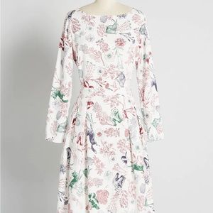 ModCloth Flora and Fauna Dress